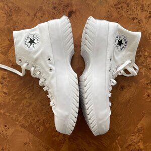 NEW Converse Chuck Taylor All Star Lugged 2.0 High Sneakers White 10.5M/12.5W
